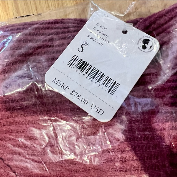 Free People Santa Clara Thermal Mulberry - Picture 8 of 11